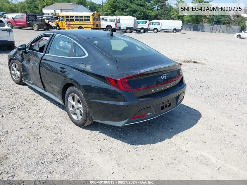 2021 Hyundai Sonata Se VIN: 5NPEG4JA0MH090775 Lot: 40186019