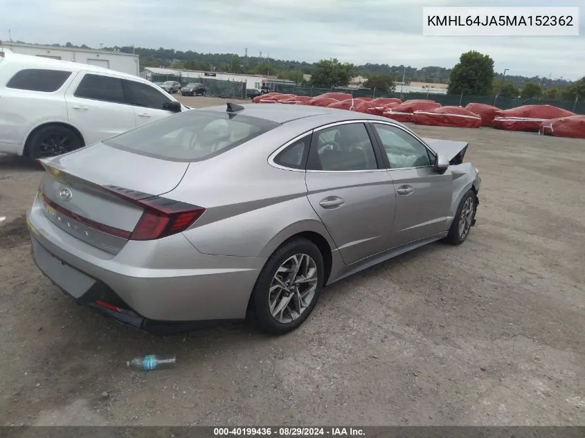 KMHL64JA5MA152362 2021 Hyundai Sonata Sel