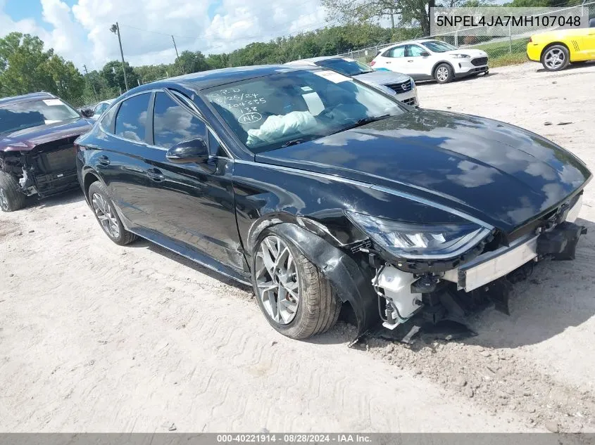 5NPEL4JA7MH107048 2021 Hyundai Sonata Sel