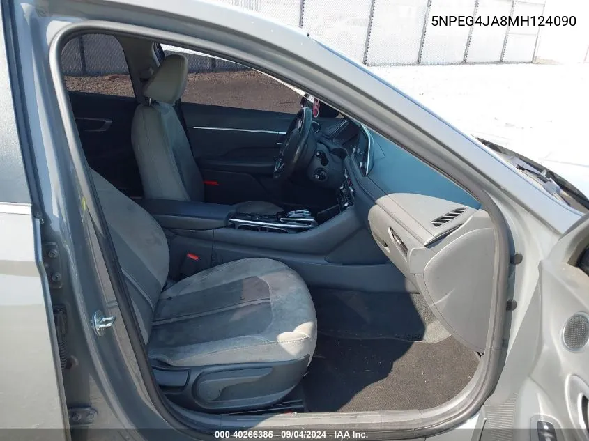 5NPEG4JA8MH124090 2021 Hyundai Sonata Se