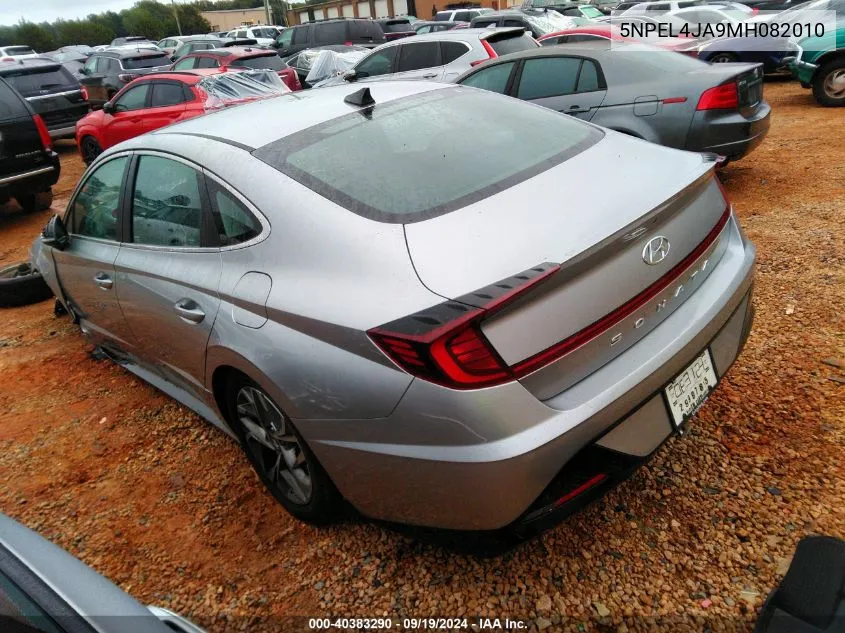 2021 Hyundai Sonata Sel VIN: 5NPEL4JA9MH082010 Lot: 40383290