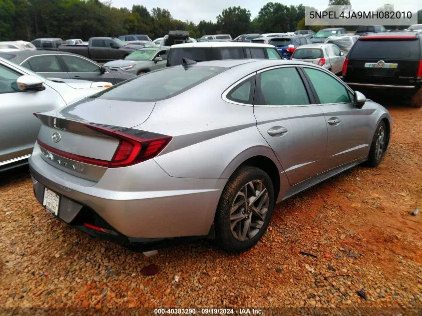 2021 Hyundai Sonata Sel VIN: 5NPEL4JA9MH082010 Lot: 40383290