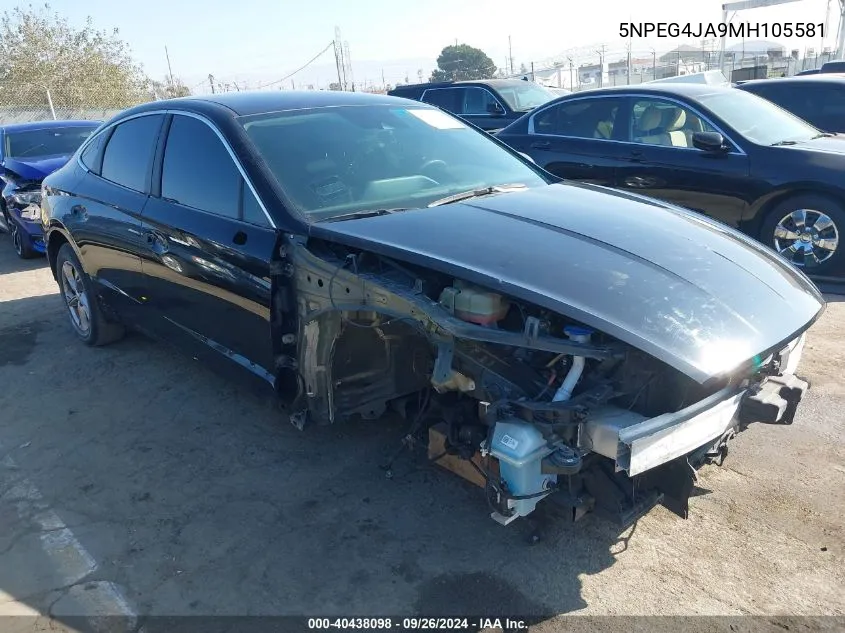 5NPEG4JA9MH105581 2021 Hyundai Sonata Se