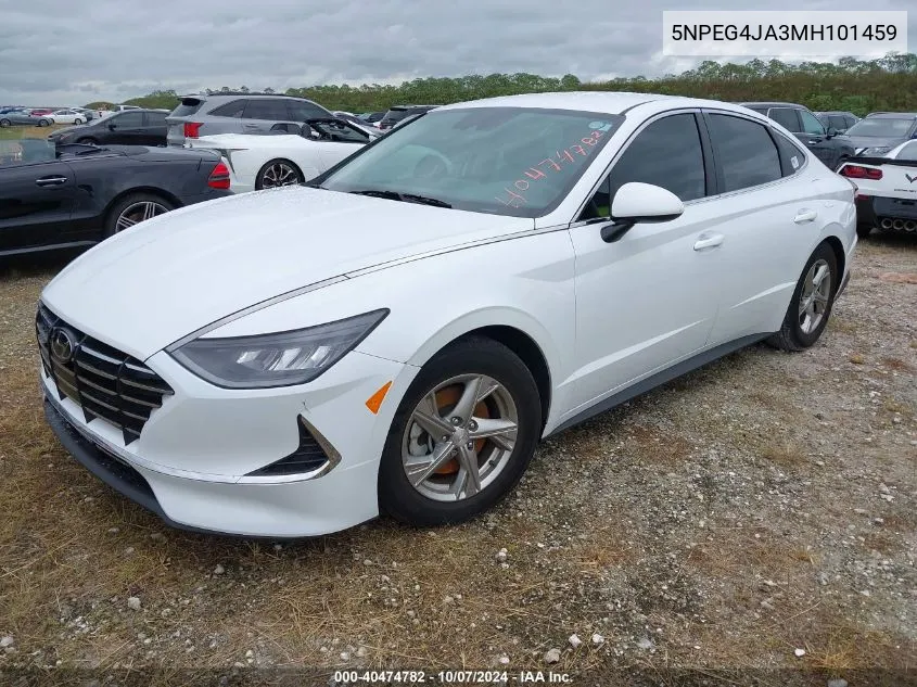 5NPEG4JA3MH101459 2021 Hyundai Sonata Se