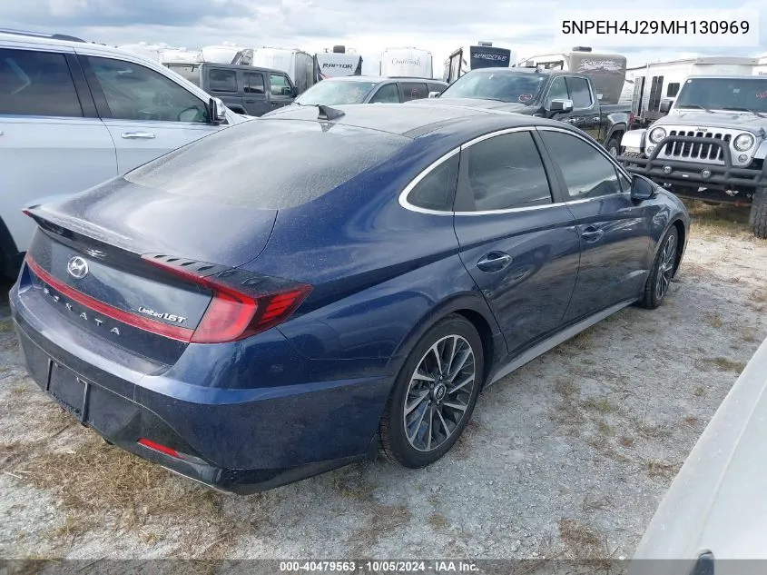 5NPEH4J29MH130969 2021 Hyundai Sonata Limited