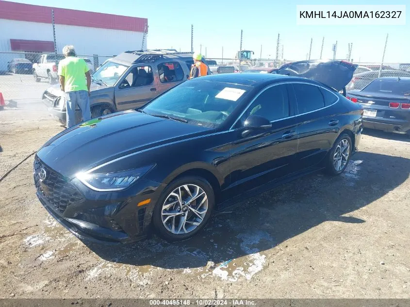 2021 Hyundai Sonata Sel VIN: KMHL14JA0MA162327 Lot: 40495148