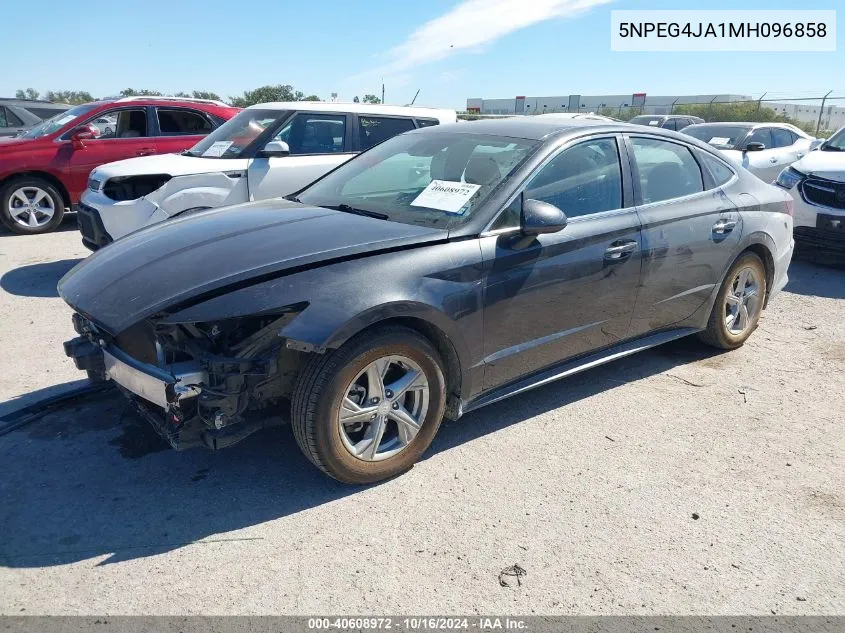 2021 Hyundai Sonata Se VIN: 5NPEG4JA1MH096858 Lot: 40608972