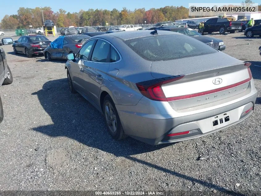 5NPEG4JA4MH095462 2021 Hyundai Sonata Se