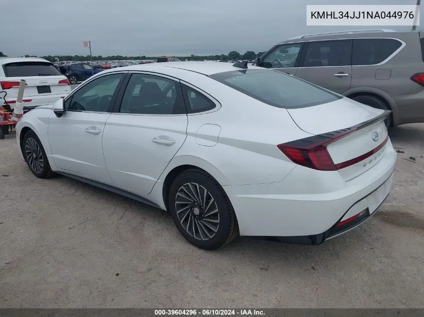 KMHL34JJ1NA044976 2022 Hyundai Sonata Hybrid Sel