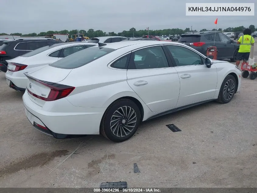 KMHL34JJ1NA044976 2022 Hyundai Sonata Hybrid Sel