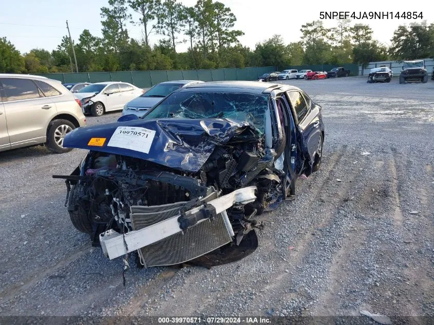 5NPEF4JA9NH144854 2022 Hyundai Sonata Sel