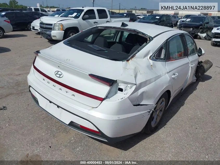 KMHL24JA1NA228897 2022 Hyundai Sonata Se