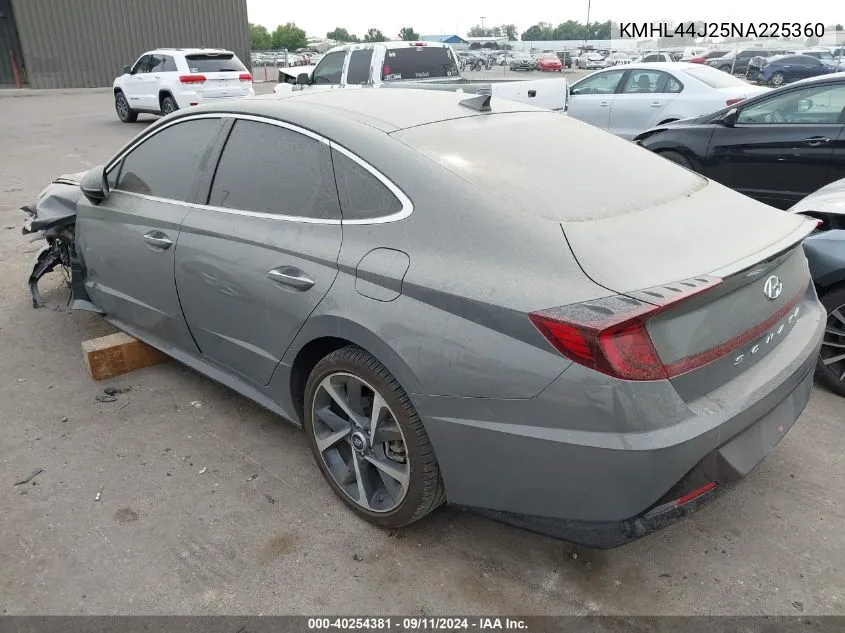 2022 Hyundai Sonata Sel Plus VIN: KMHL44J25NA225360 Lot: 40254381