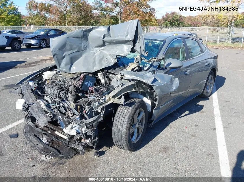 2022 Hyundai Sonata Se VIN: 5NPEG4JA9NH134385 Lot: 40619816