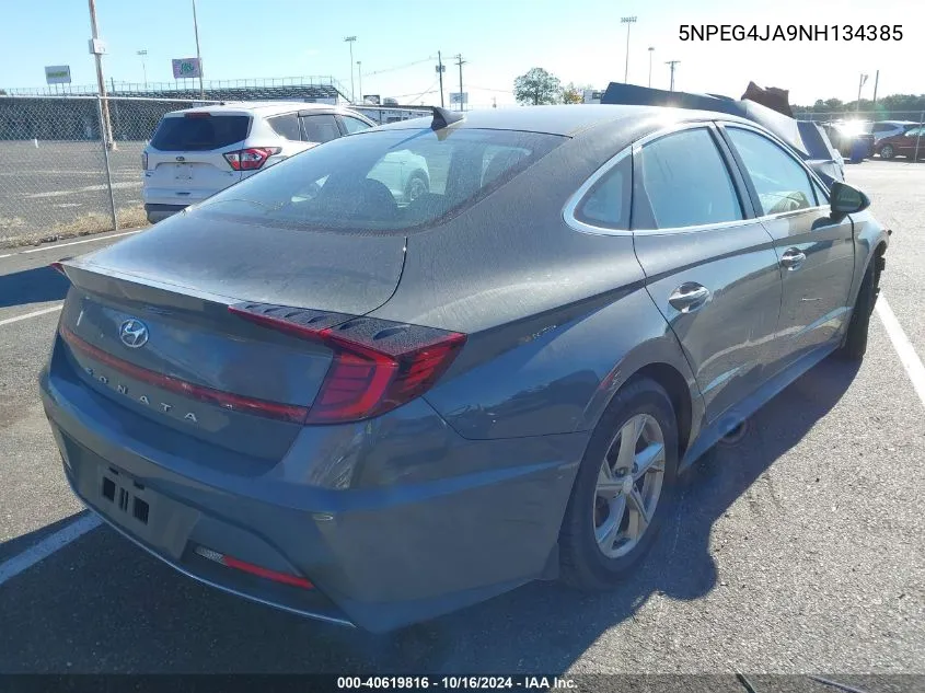 2022 Hyundai Sonata Se VIN: 5NPEG4JA9NH134385 Lot: 40619816