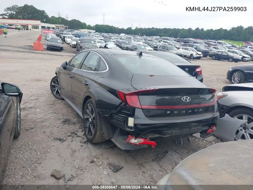 2023 Hyundai Sonata Sel Plus VIN: KMHL44J27PA259903 Lot: 39308647