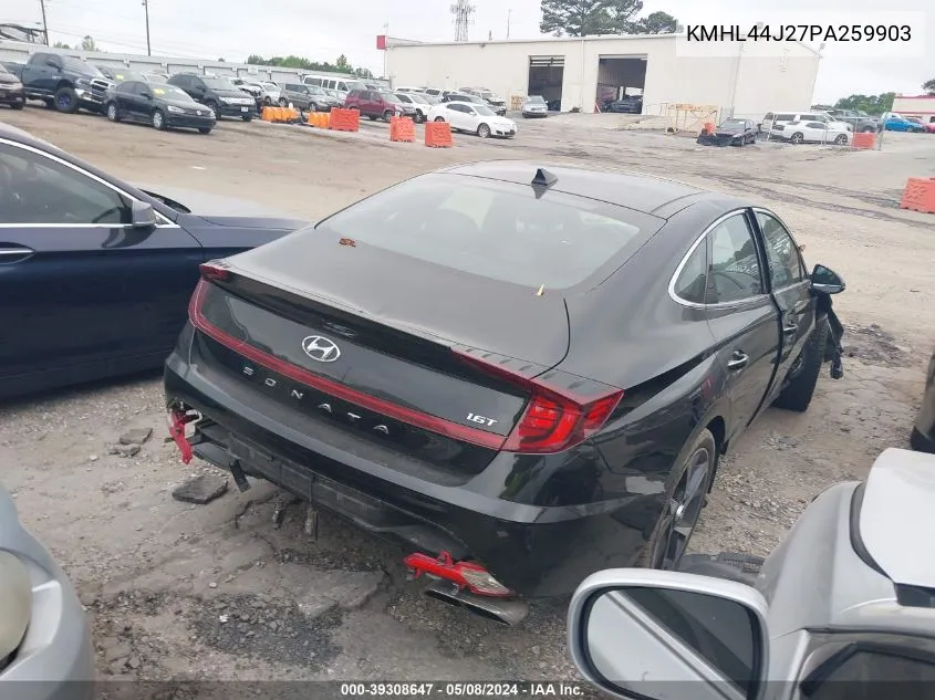 2023 Hyundai Sonata Sel Plus VIN: KMHL44J27PA259903 Lot: 39308647