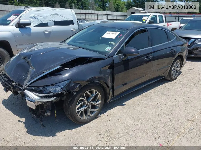 2023 Hyundai Sonata Sel VIN: KMHL64JA3PA318303 Lot: 39623158