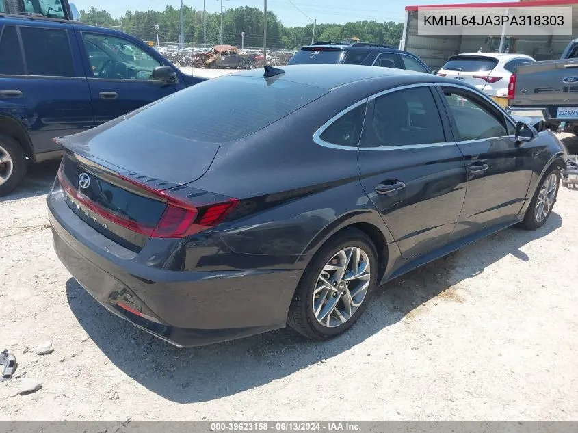 2023 Hyundai Sonata Sel VIN: KMHL64JA3PA318303 Lot: 39623158