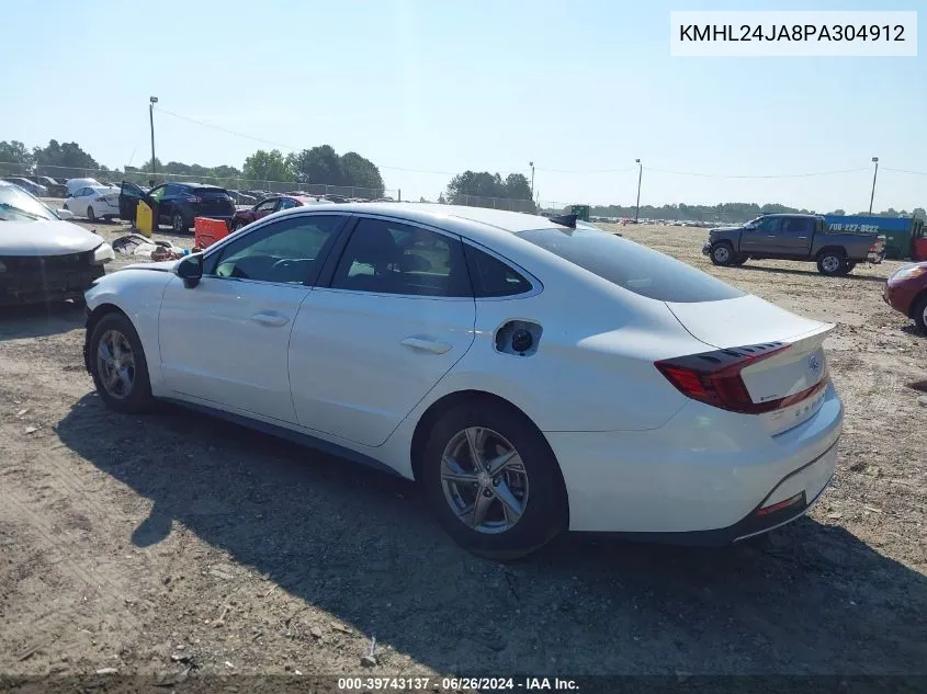 2023 Hyundai Sonata Se VIN: KMHL24JA8PA304912 Lot: 39743137