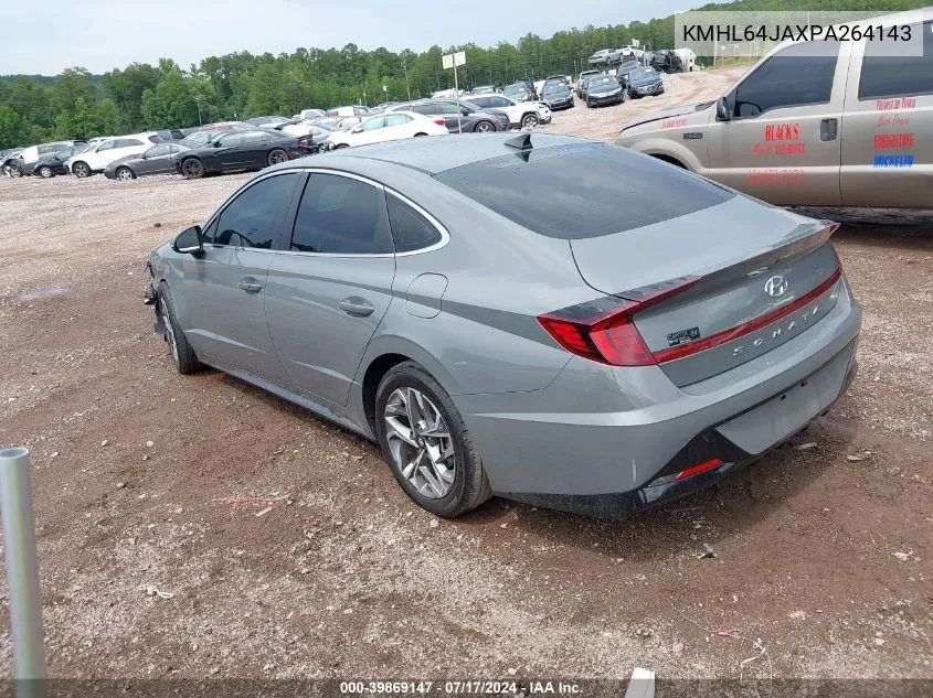 2023 Hyundai Sonata Sel VIN: KMHL64JAXPA264143 Lot: 39869147