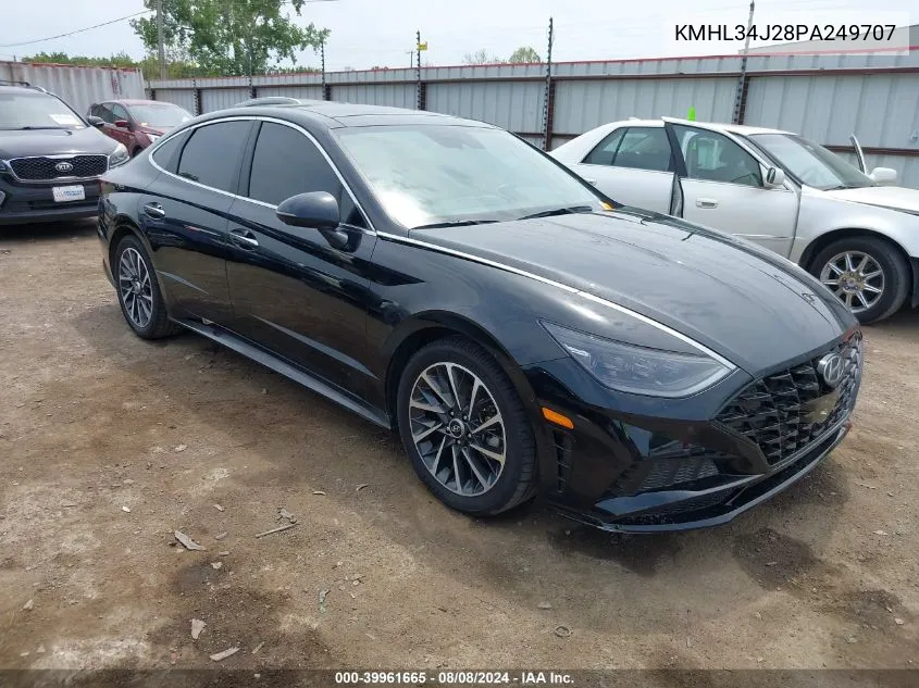 2023 Hyundai Sonata Limited VIN: KMHL34J28PA249707 Lot: 39961665