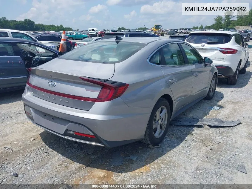 KMHL24JA7PA259042 2023 Hyundai Sonata Se