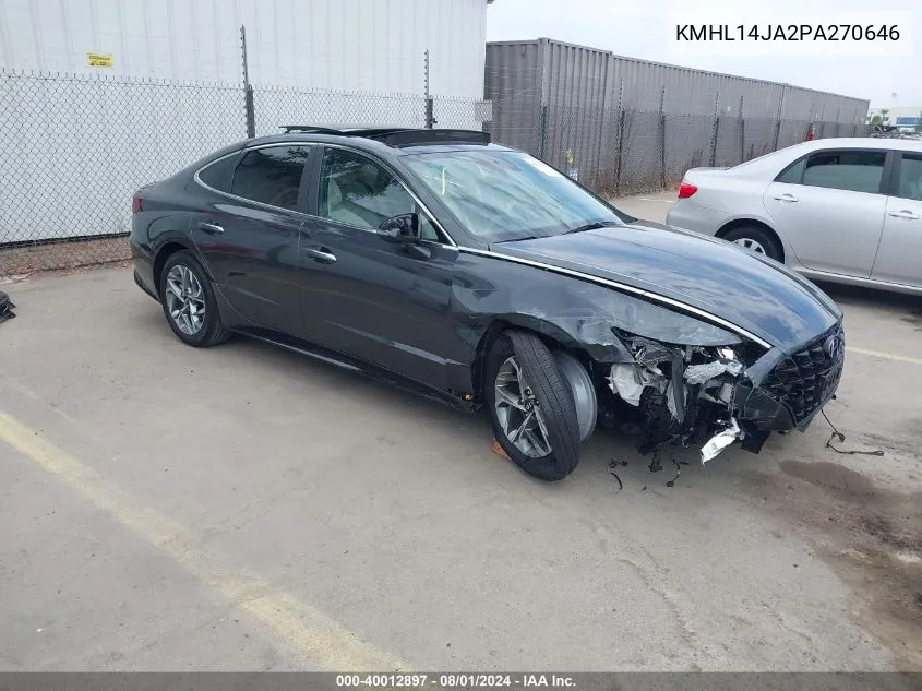 KMHL14JA2PA270646 2023 Hyundai Sonata Sel