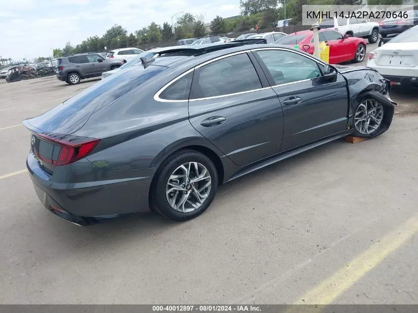 KMHL14JA2PA270646 2023 Hyundai Sonata Sel