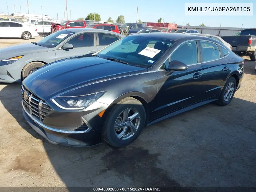 2023 Hyundai Sonata Se VIN: KMHL24JA6PA268105 Lot: 40092658