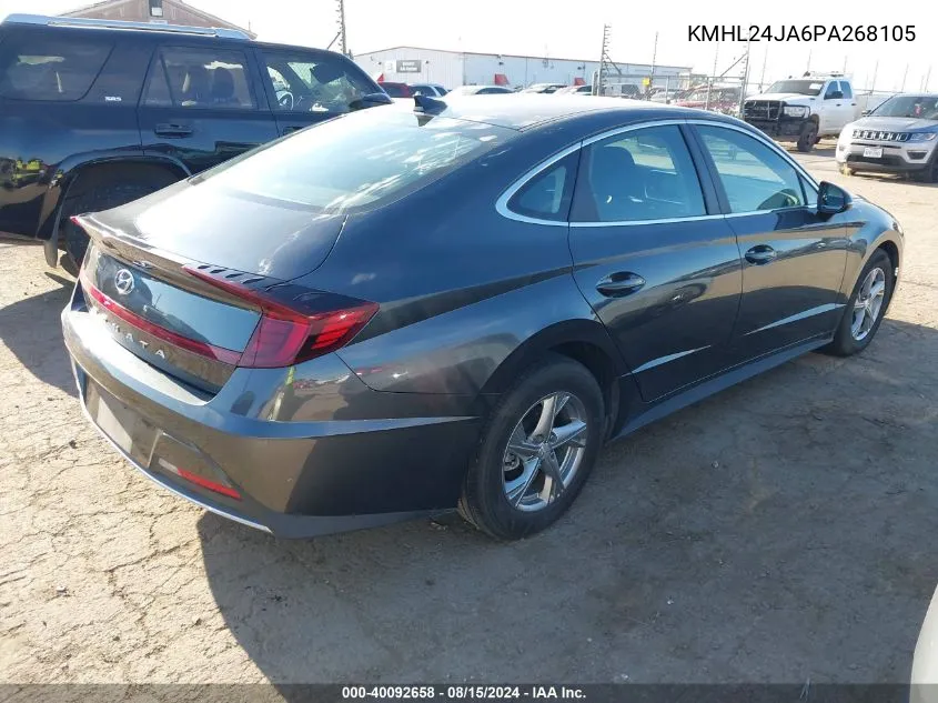 2023 Hyundai Sonata Se VIN: KMHL24JA6PA268105 Lot: 40092658