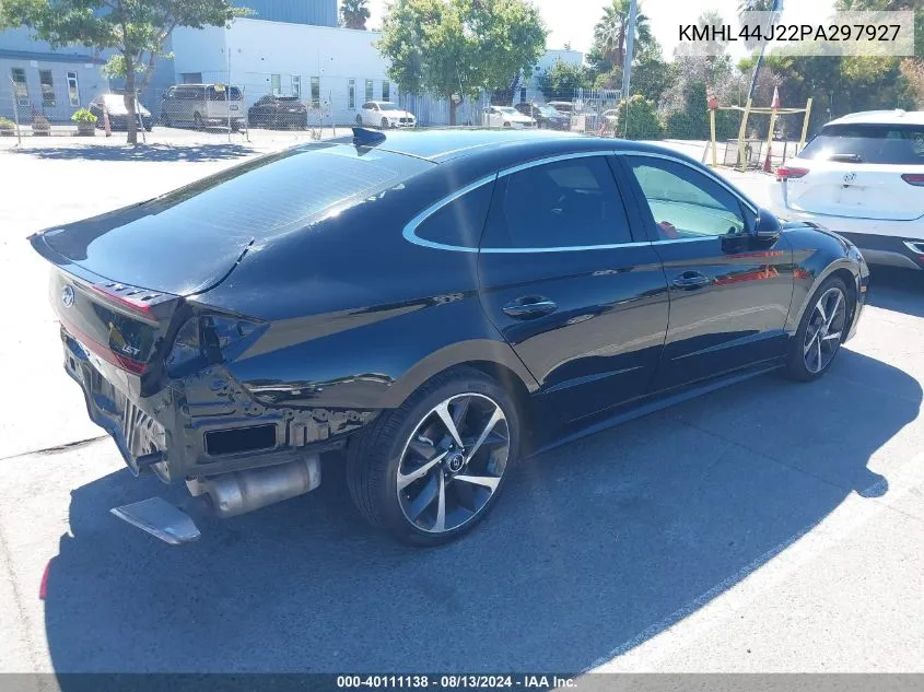 2023 Hyundai Sonata Sel Plus VIN: KMHL44J22PA297927 Lot: 40111138