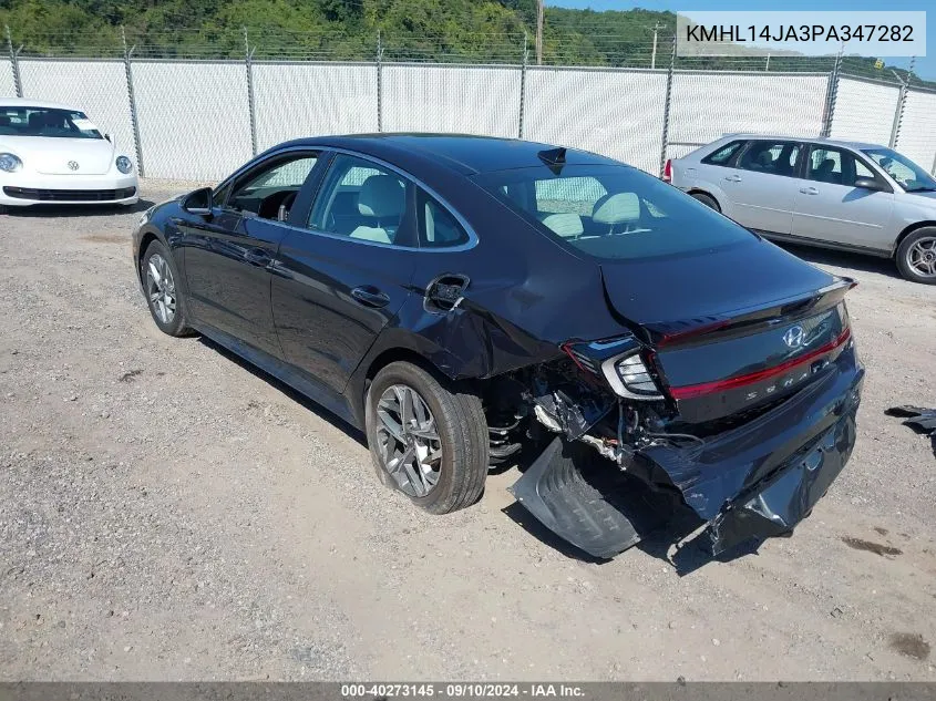 2023 Hyundai Sonata Sel VIN: KMHL14JA3PA347282 Lot: 40273145