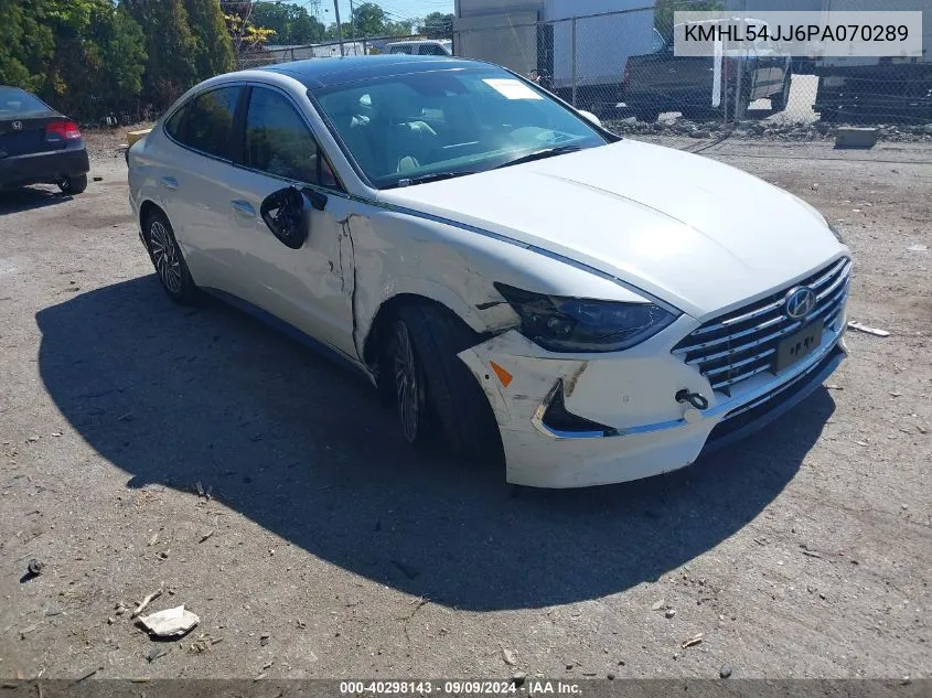 2023 Hyundai Sonata Hybrid Limited VIN: KMHL54JJ6PA070289 Lot: 40298143