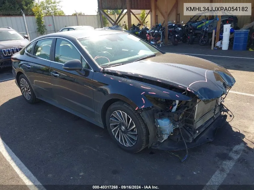 2023 Hyundai Sonata Hybrid Sel VIN: KMHL34JJXPA054182 Lot: 40317268