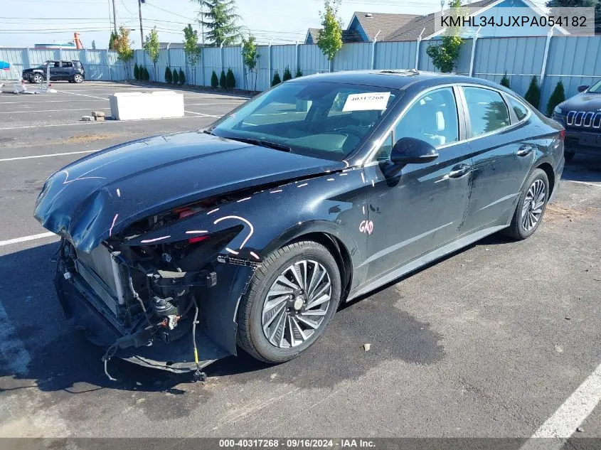 2023 Hyundai Sonata Hybrid Sel VIN: KMHL34JJXPA054182 Lot: 40317268