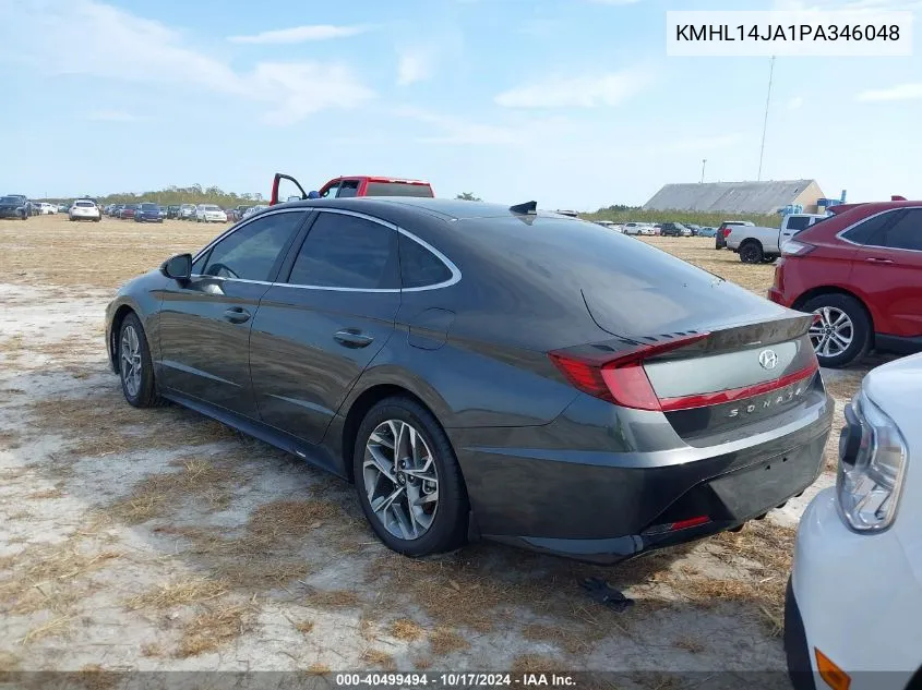 2023 Hyundai Sonata Sel VIN: KMHL14JA1PA346048 Lot: 40499494