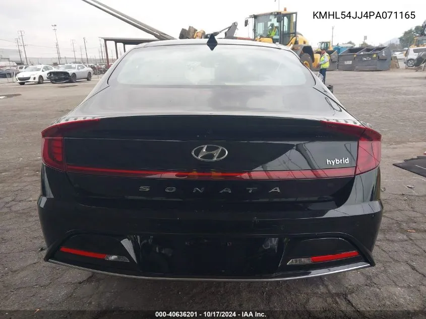 2023 Hyundai Sonata Hybrid Limited VIN: KMHL54JJ4PA071165 Lot: 40636201