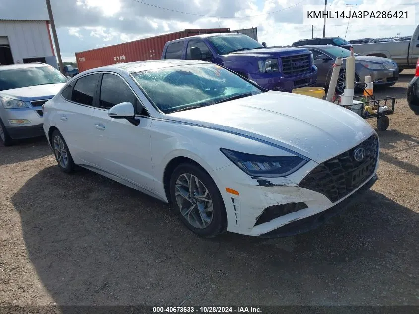 2023 Hyundai Sonata Sel VIN: KMHL14JA3PA286421 Lot: 40673633