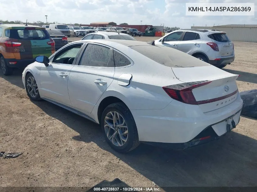 2023 Hyundai Sonata Sel VIN: KMHL14JA5PA286369 Lot: 40728837