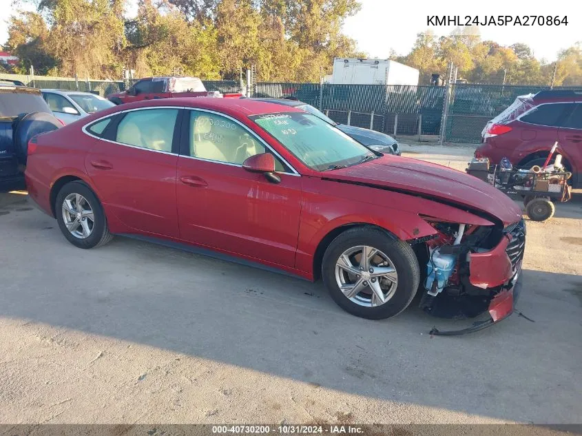 2023 Hyundai Sonata Se VIN: KMHL24JA5PA270864 Lot: 40730200