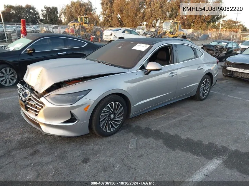 2023 Hyundai Sonata Hybrid Limited VIN: KMHL54JJ8PA082220 Lot: 40736156