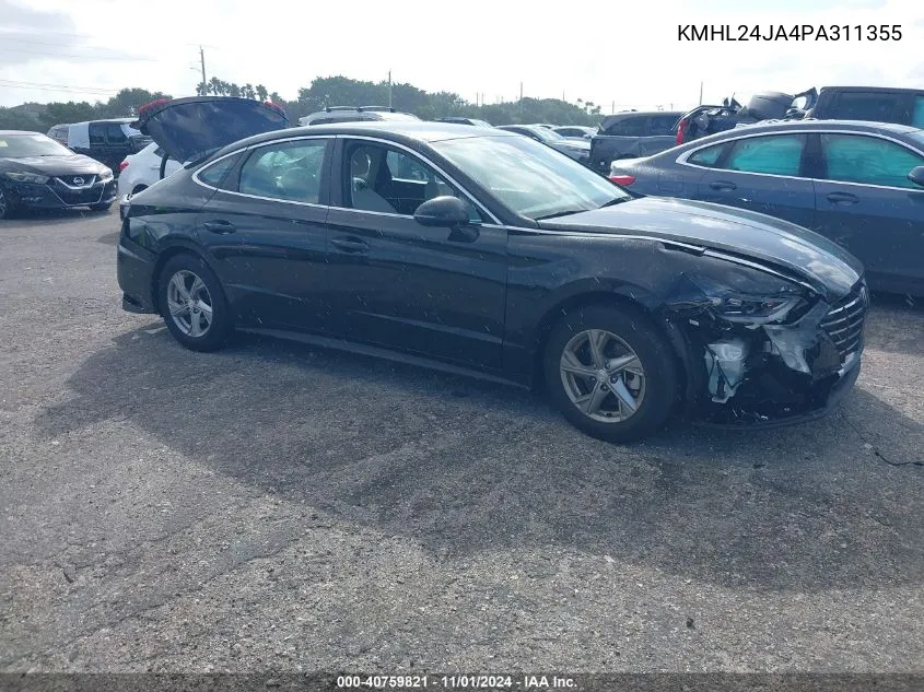 2023 Hyundai Sonata Se VIN: KMHL24JA4PA311355 Lot: 40759821