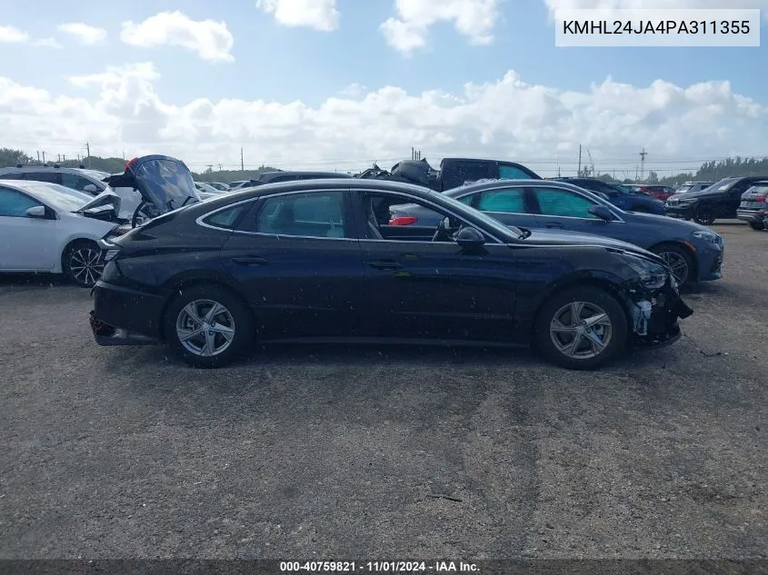 2023 Hyundai Sonata Se VIN: KMHL24JA4PA311355 Lot: 40759821