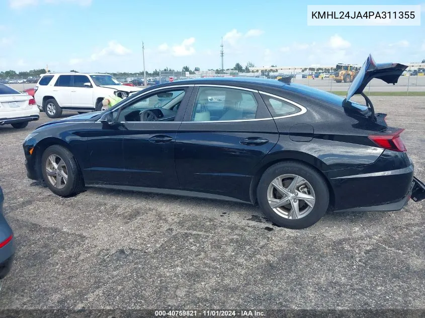 2023 Hyundai Sonata Se VIN: KMHL24JA4PA311355 Lot: 40759821