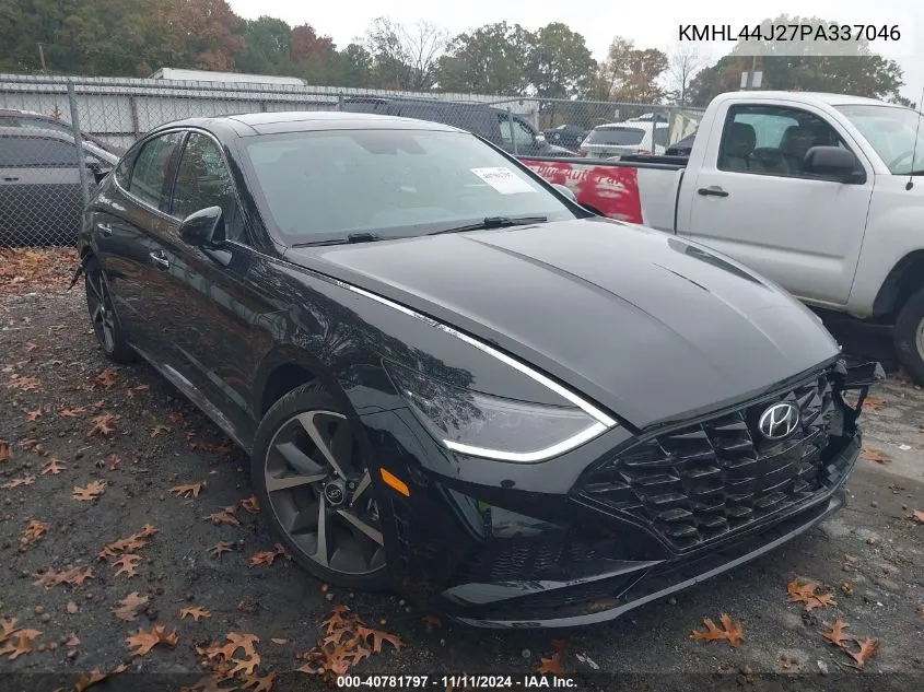 2023 Hyundai Sonata Sel Plus VIN: KMHL44J27PA337046 Lot: 40781797