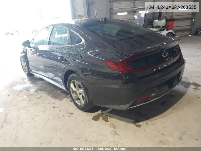 2023 Hyundai Sonata Se VIN: KMHL24JA6PA263535 Lot: 40793293