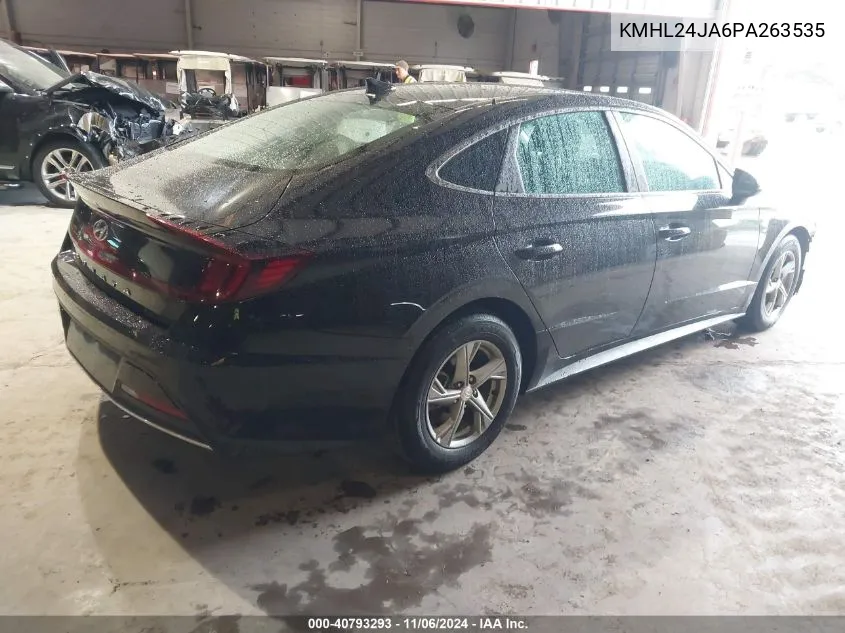 2023 Hyundai Sonata Se VIN: KMHL24JA6PA263535 Lot: 40793293