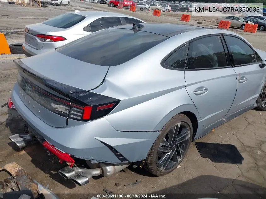 KMHL54JC7RA350033 2024 Hyundai Sonata N Line