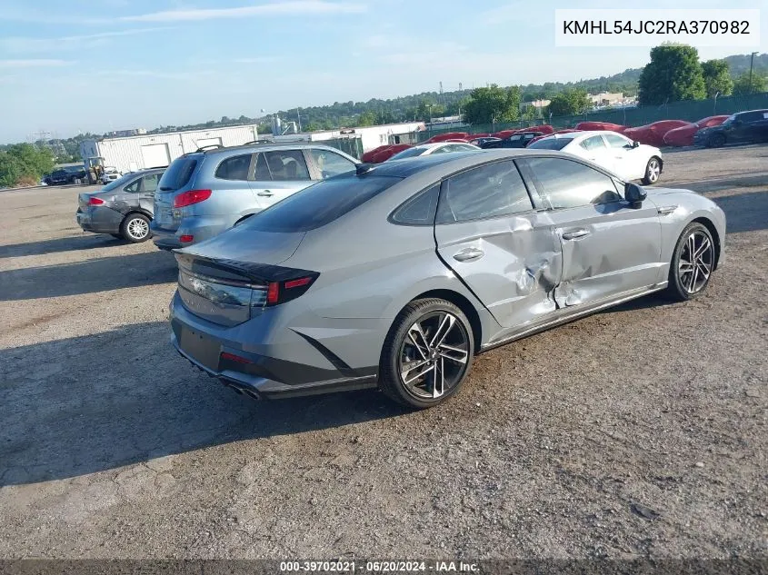 KMHL54JC2RA370982 2024 Hyundai Sonata N Line